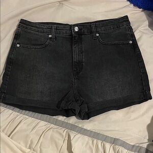 Wild Fable Highest Rise Black Jean Shorts 12/31R
